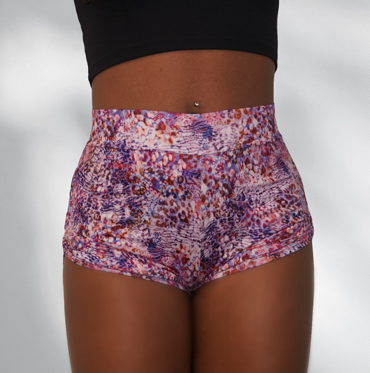 Purple Safari Shorts