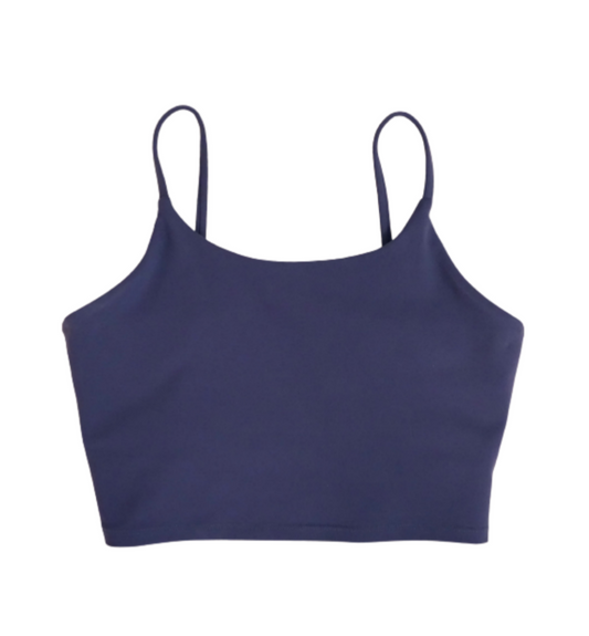 Cropped Tank Top, Greyblue
